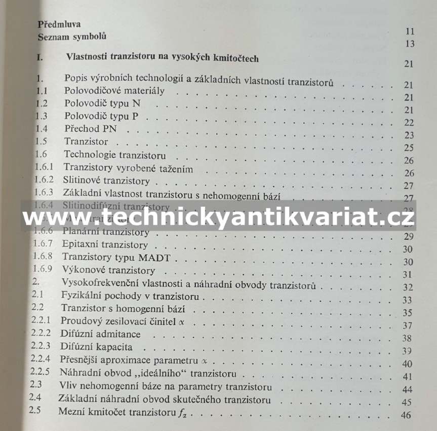 Vysokofrekvenční tranzistorové zesilovače - Hošek, Pejskar (1967)