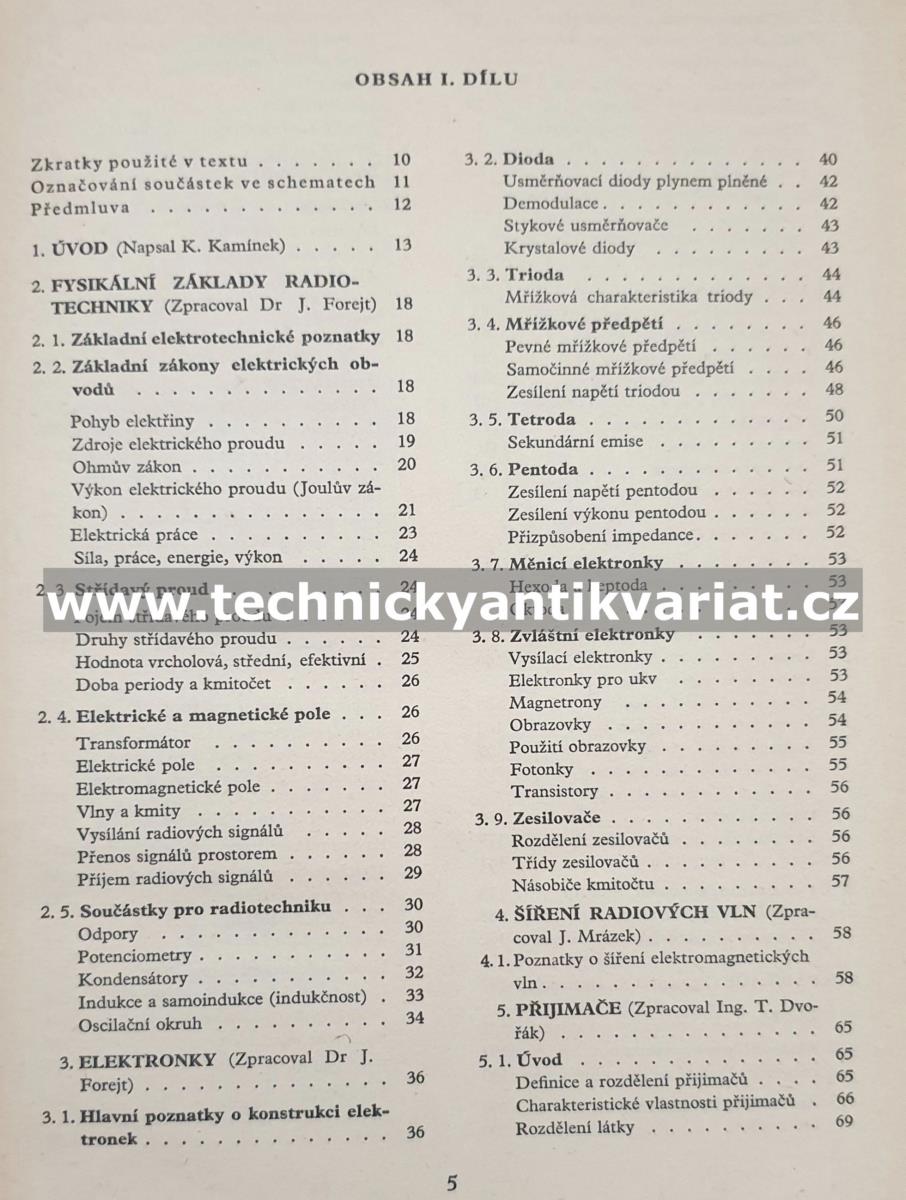 Amatérská radiotechnika I.,II. (1954)