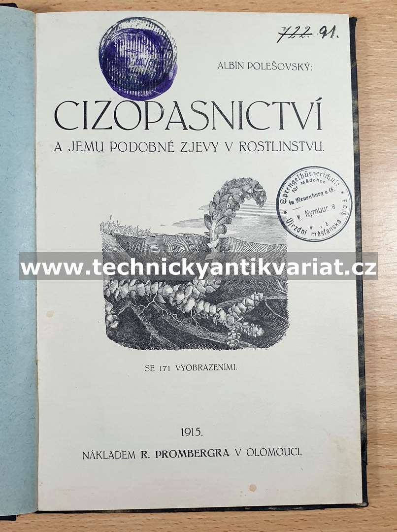 Cizopasníctví - Albín Polešovský (1915)