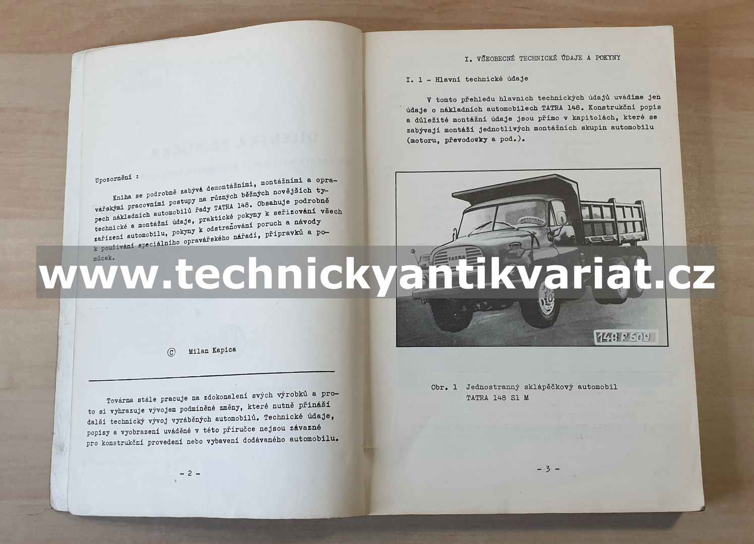 Tatra 148 - dílenská příručka (1972)