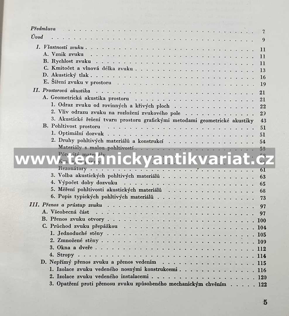 Akustika v architektuře a stavitelství - Novák, Ledrer (1960)