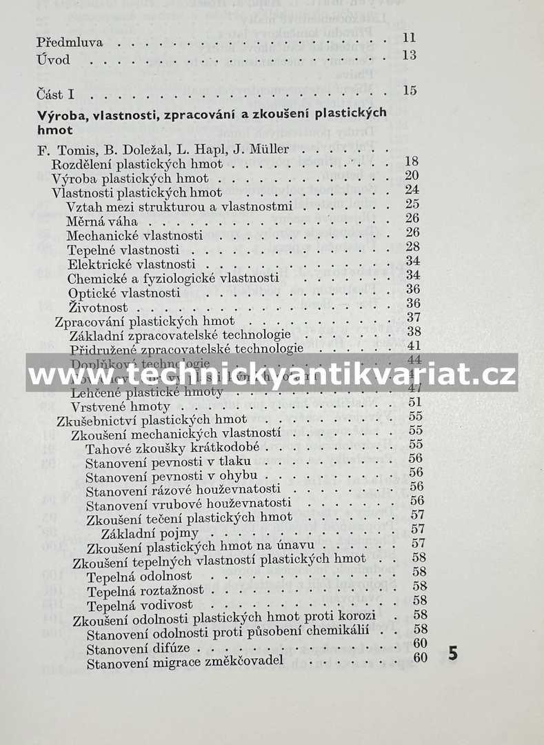 Plastické hmoty ve stavitelství - Stanislav Hapl (1964)