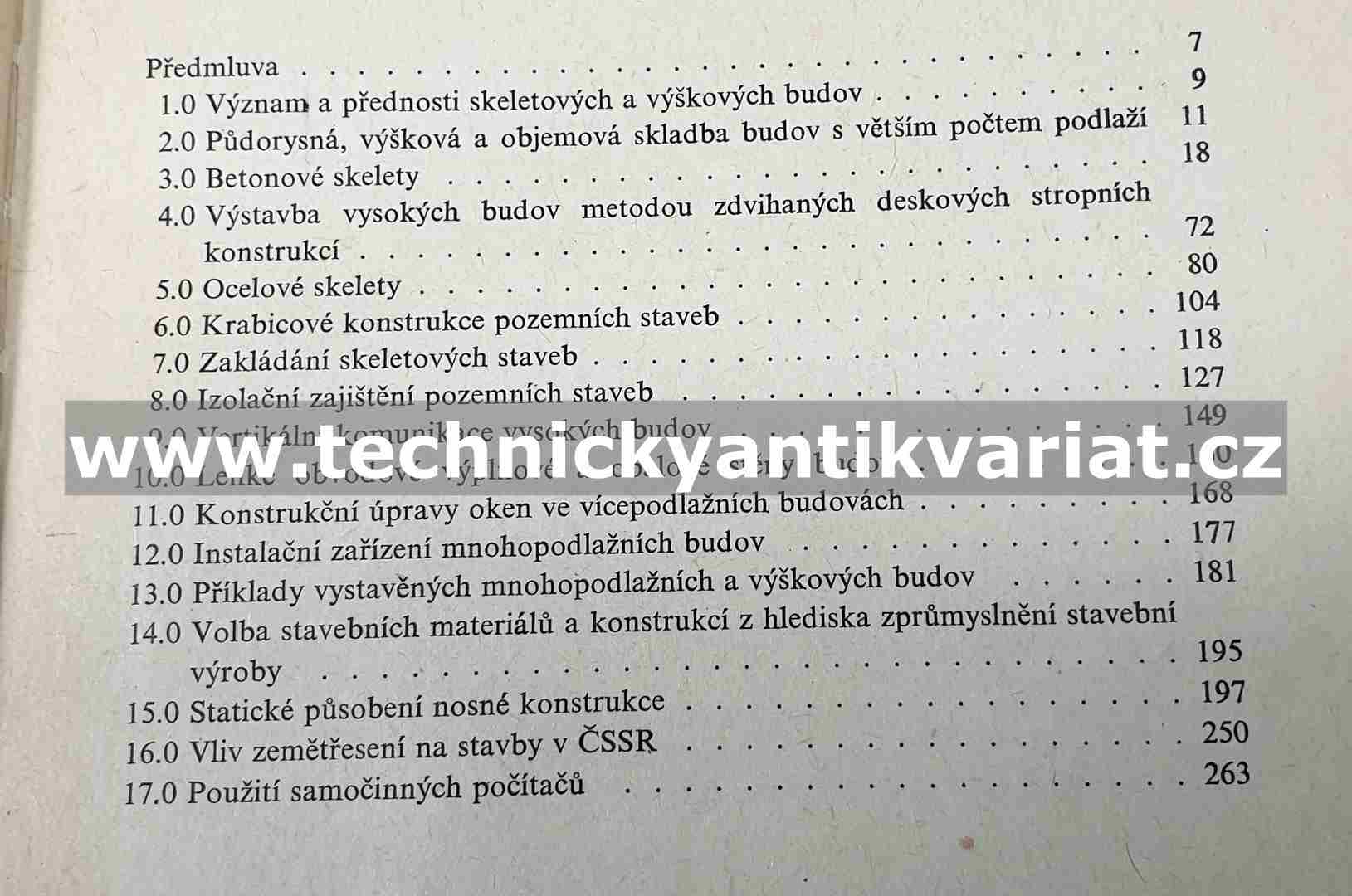 Skeletové a výškové stavby - Jílek, Novák, Skrbek (1965)