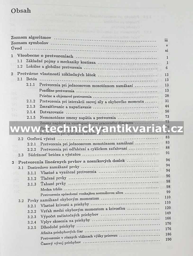Pretvorenia betonových konštrukcií - Jan Hádek (1994)