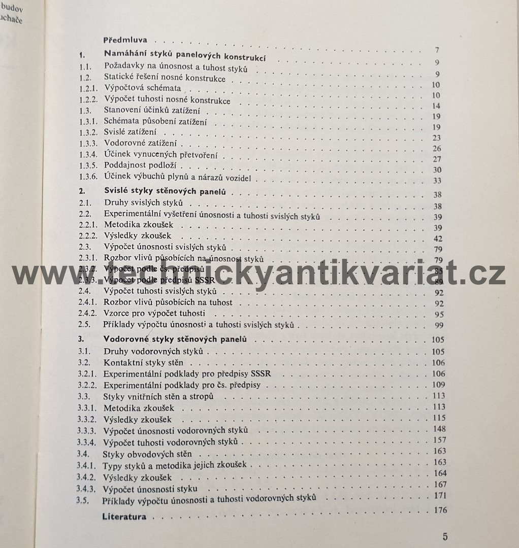 Únosnost a tuhost styků panelových konstrukcí - Horáček, Lišák, Pume (1983)