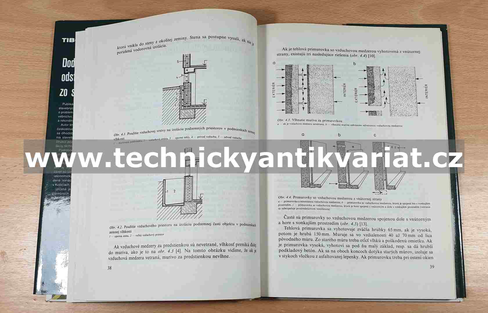 Dodatočné odstraňovanie vlhkosti zo stien budov - Tibor Lipták (1988)