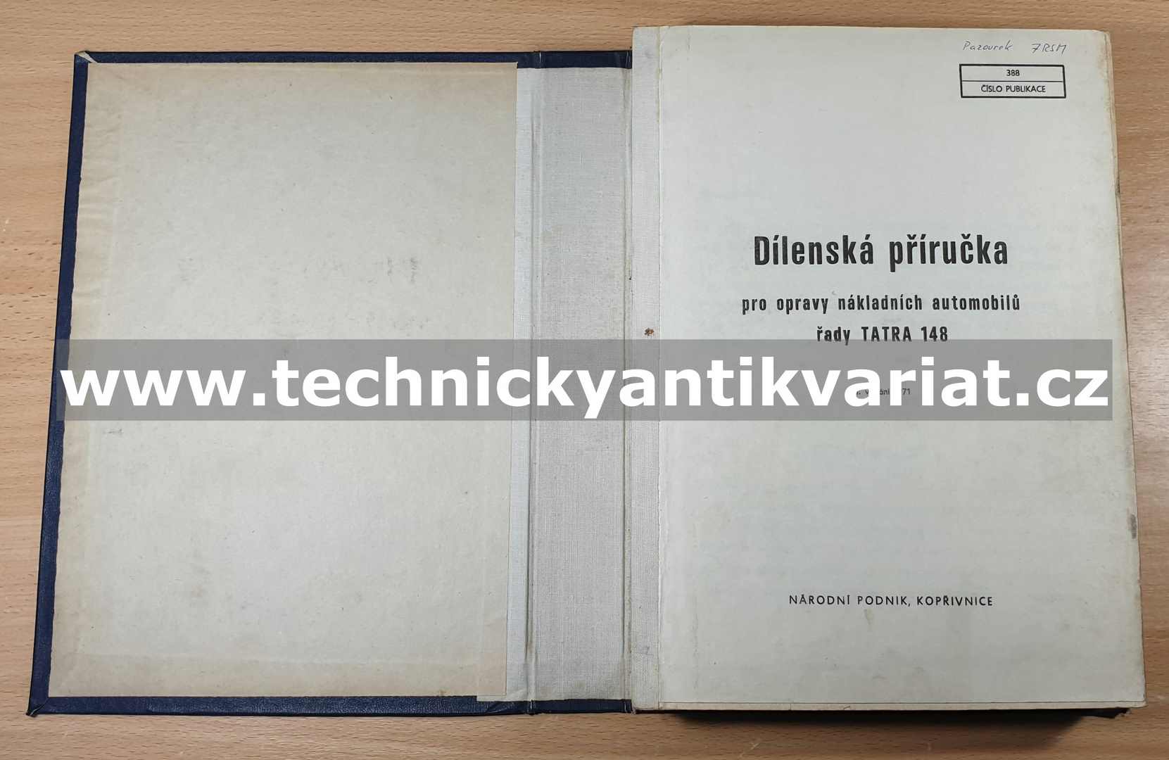 Tatra 148 - dílenská příručka (1971)