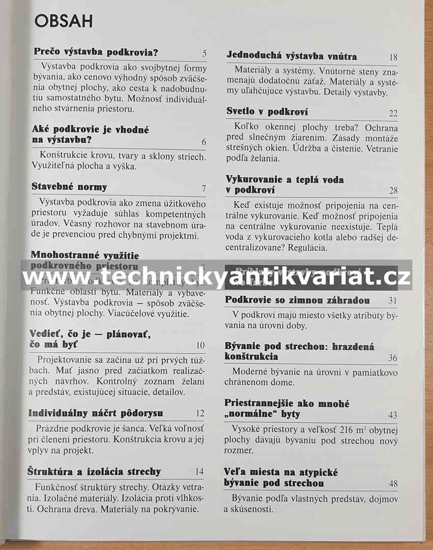 Výstavba podkrovia - Horst Fischer (1997)