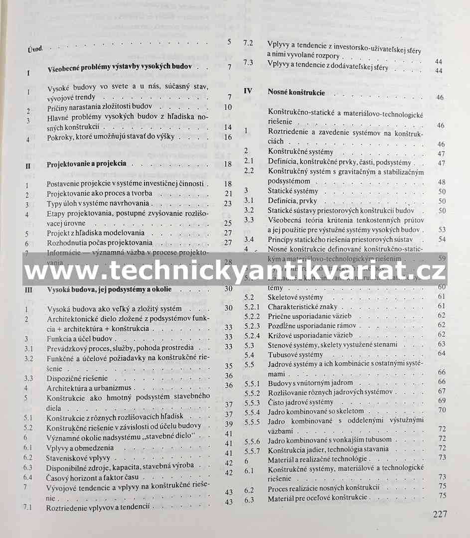 Konštrukcie výsokých budov - Juraj Kozák (1980)