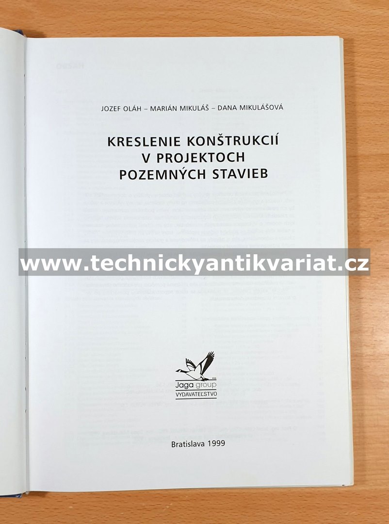 Kreslenie konštrukcií - Oláh, Mikuláš, Mikulášová (1999)