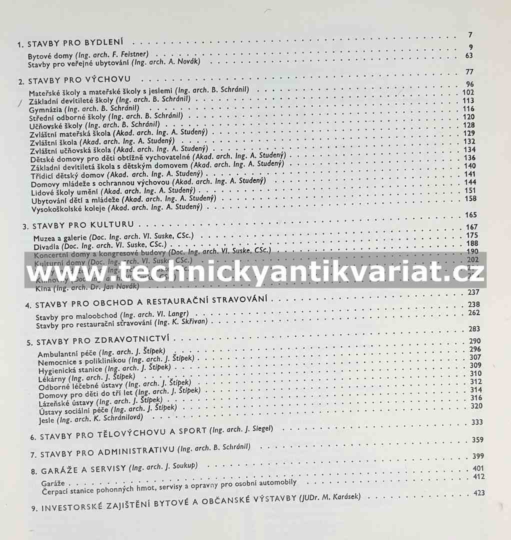 Projektování staveb bytových a občanských (1979)