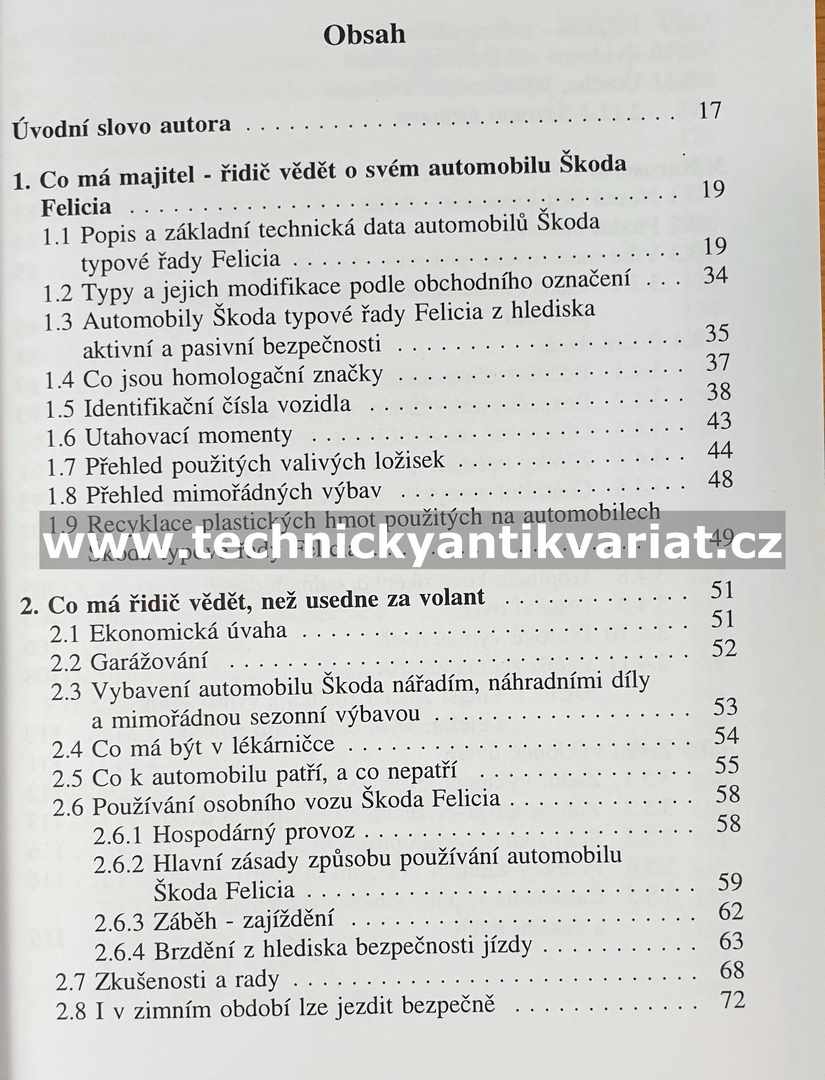Škoda Felicie - Mario René Cedrych (1998)