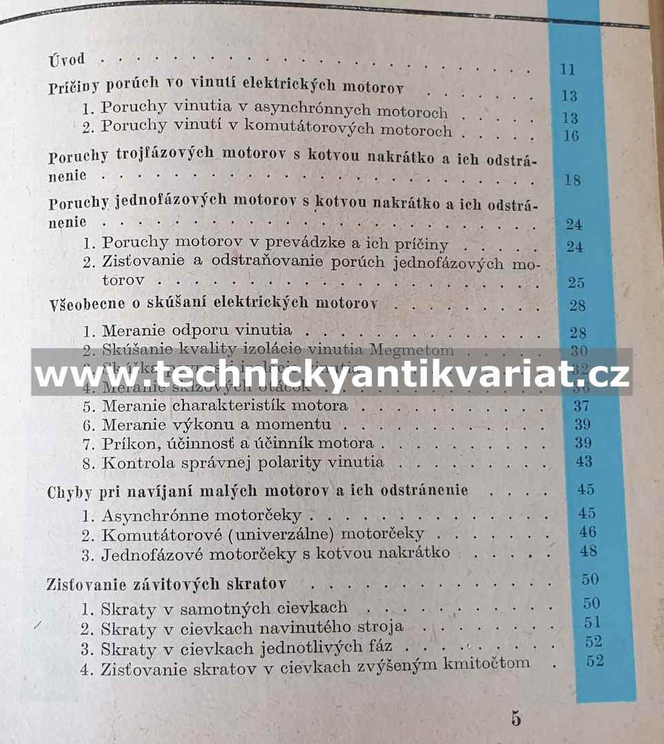 Opravy vinutí malých elektromotorov - Rudolf Lisáček (1963)
