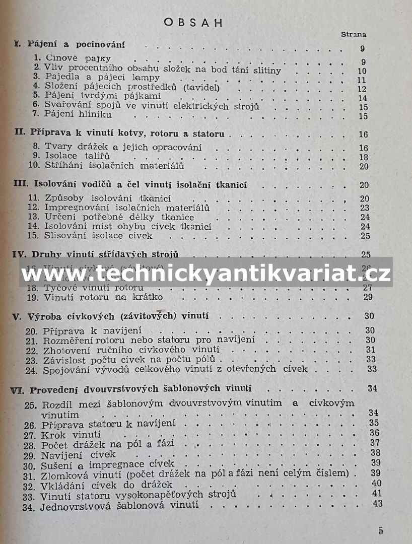 Vinutí elektrických strojů - N.V.Vinogradov (1952)