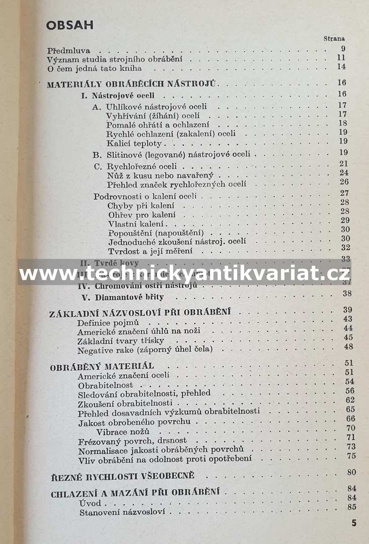 Obráběcí stroje a nástroje - Bohumil Dobrovolný (1947)