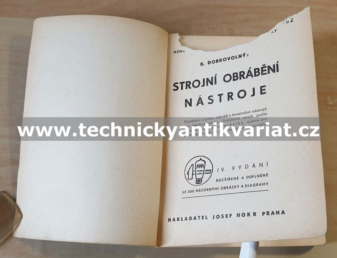 Strojní obrábění - Bohumil Dobrovolný (1945)