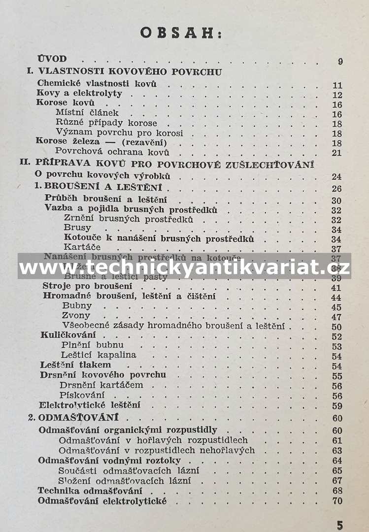 Povrchové zušlechťování kovů - Jan Korecký (1944)