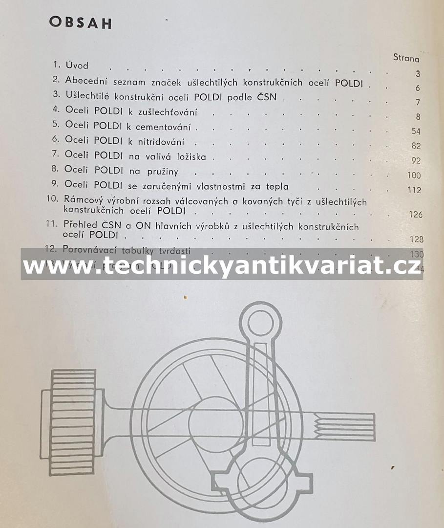 Ušlechtilé konstrukční oceli Poldi (1971)