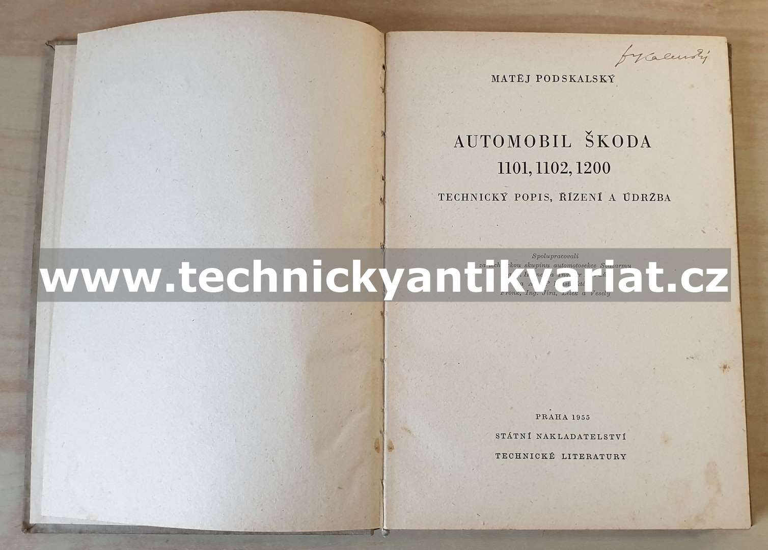 Škoda 1101, 1102, 1200 - technický popis, řízení a údržba