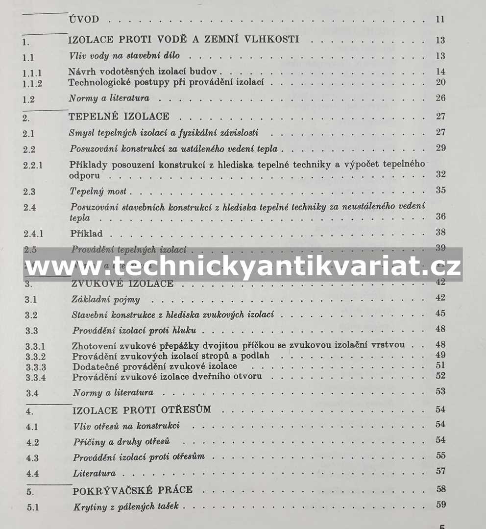 Pozemní stavitelství pro 3.ročník SPŠ stavební (1980)