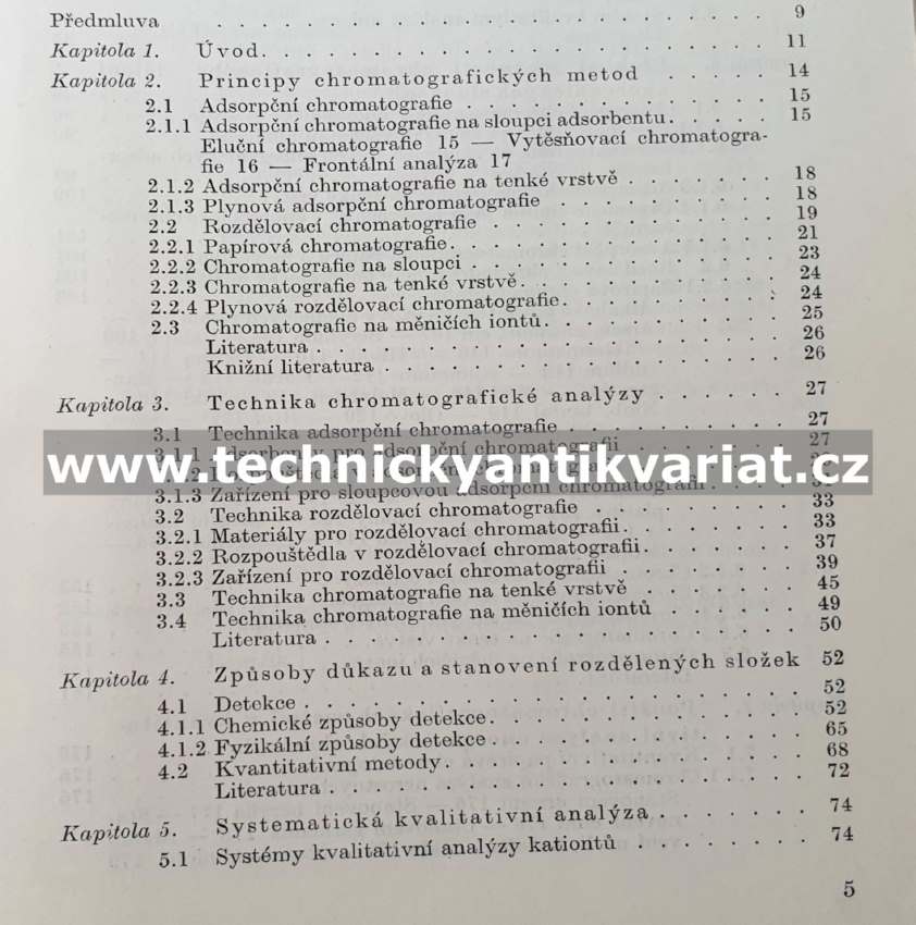 Chromatografie v anglické analýze - Jan Michal (1970)