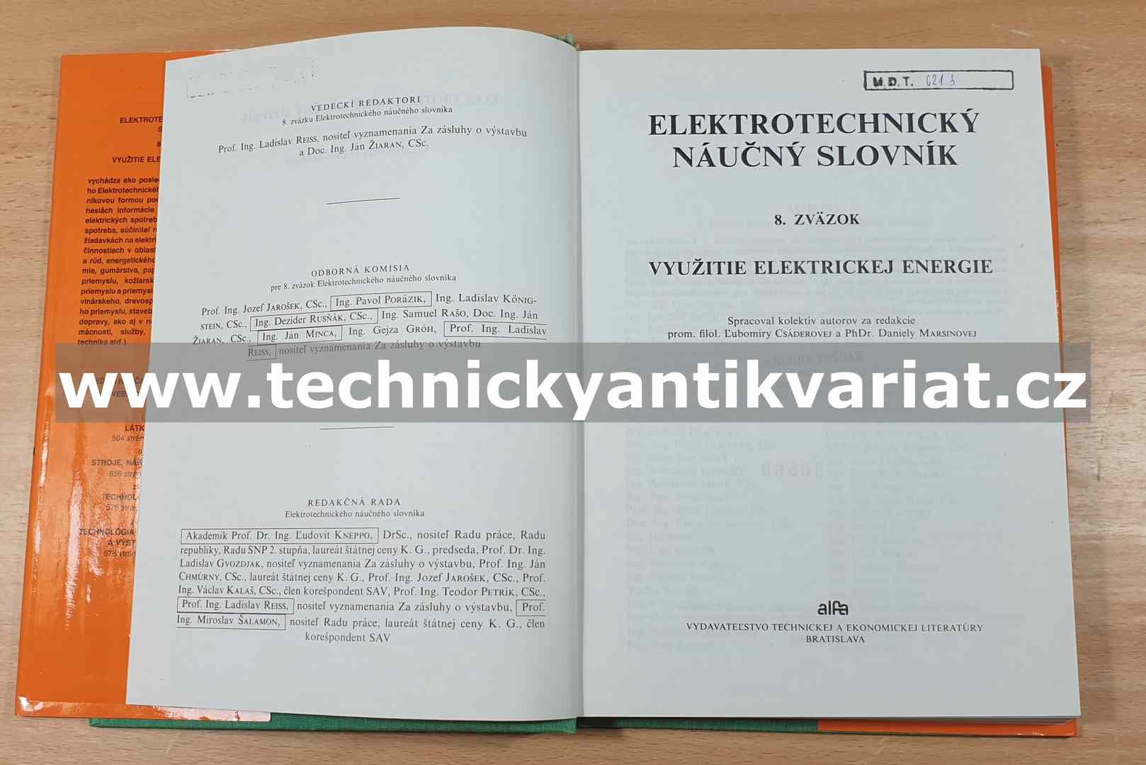Naučný slovník elektrotechnický 8 Využitie elektrickej energie (1990)