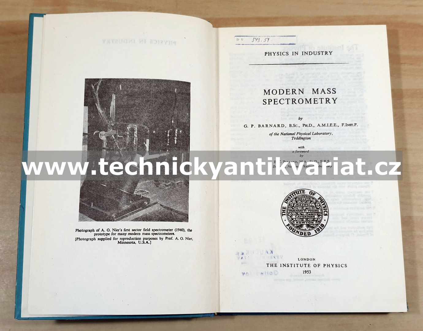 Modern mass spectrometry - Bernard (1953)