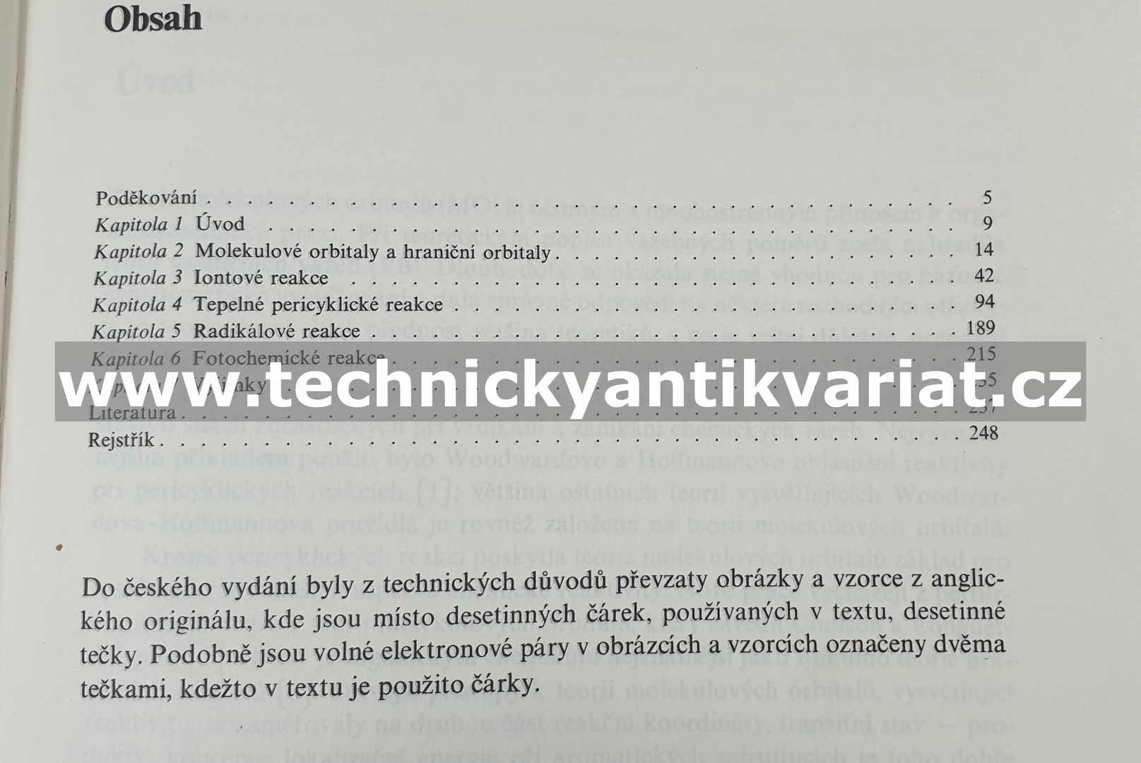 Hraniční orbitály a reakce v organické chemii - Ian Fleming (1983)