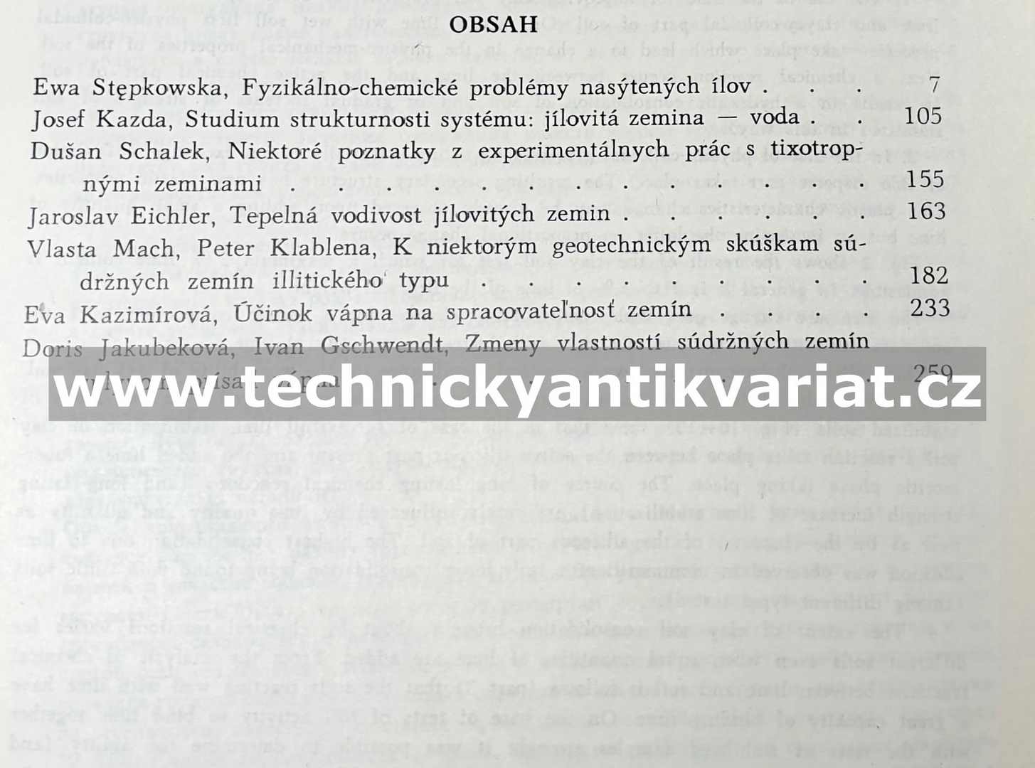 Ílovité zeminy a ich použitie v stavebníctve (1968)