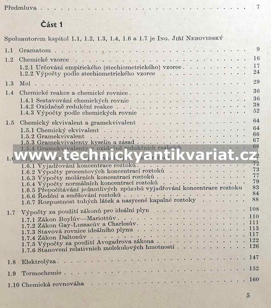 Příklady z obecné a anorganické chemie - Hájek, Jenšovský, Klimešová (1967)