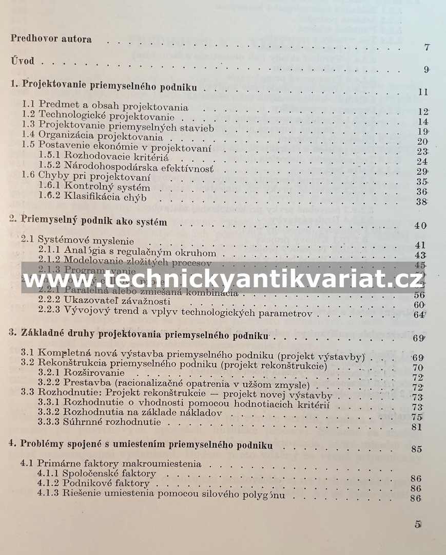 Technologické projekty 2 - W. Rockstroh (1978)