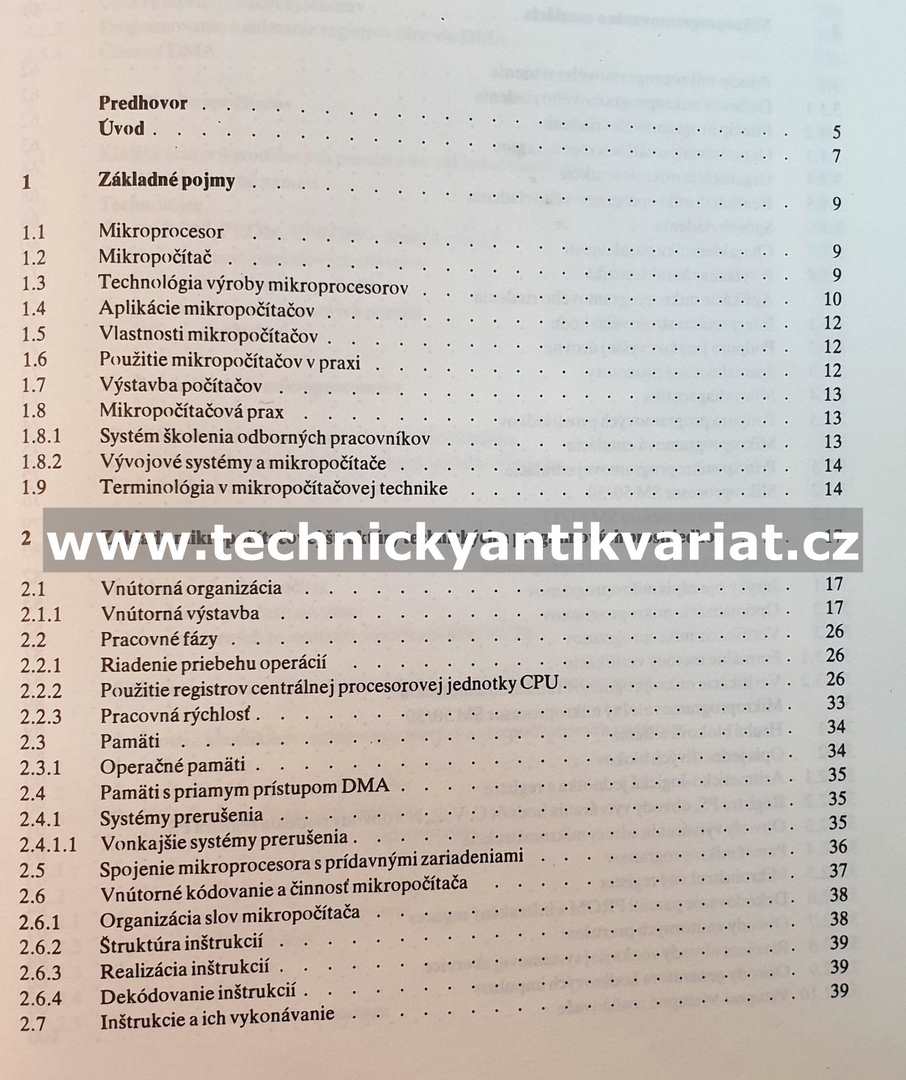 Mikroprocesory a mikropočítače - Kočiš, Šulko (1986)