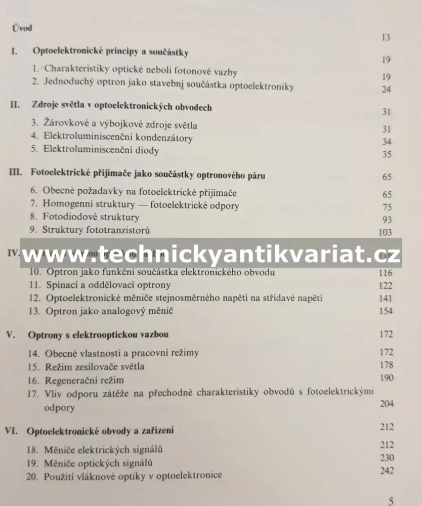 Základy optoelektroniky - S.S.Svečnikov (1975)