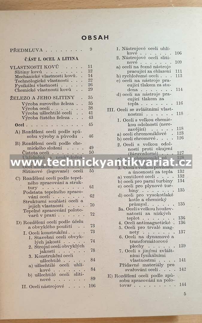Přehled technických materiálů - Jan Korecký (1954)