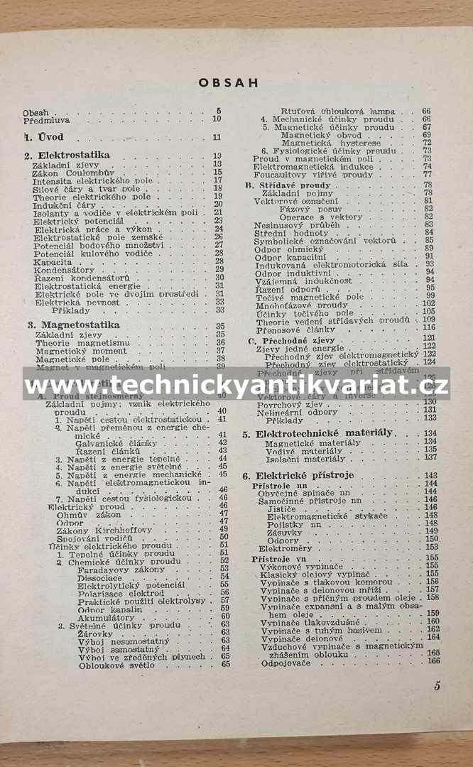 Přehled elektrotechniky - Jiří Truneček (1955)