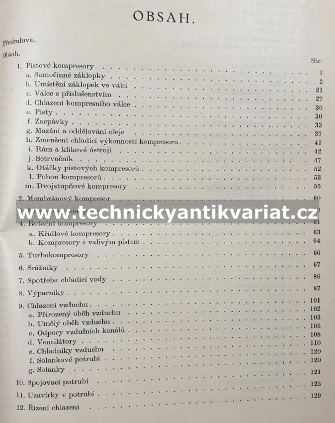 Strojní chlazení II. Konstruktivní a praktická část (1947)