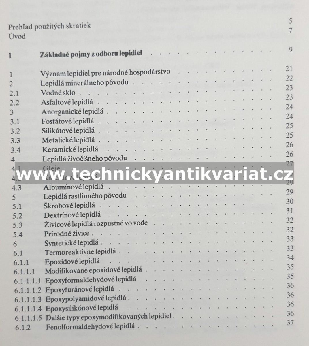Prehlad lepidiel - Zdeněk Komárek (1987)