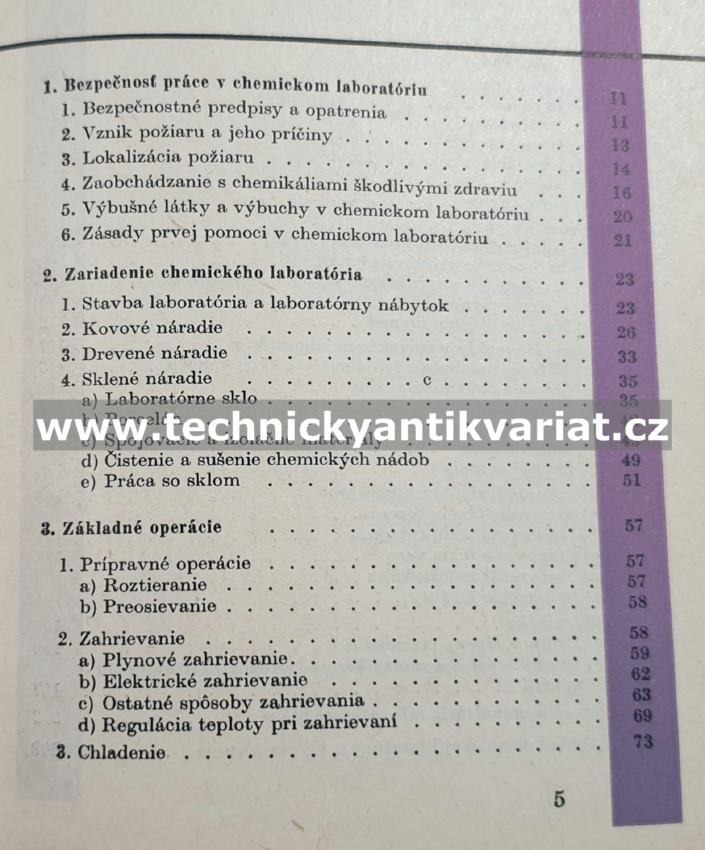 Základné práce v chemickom laboratoriu I. - Antoš, Uher (1963)
