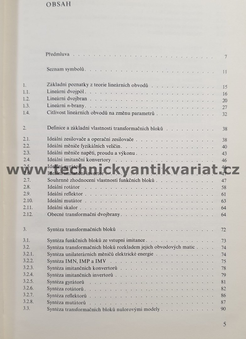 Mikroelektronické transfoarmační bloky - J.Kvasil (1981)