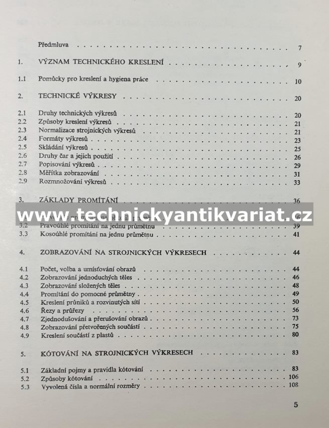 Technické kreslení I. - Jan Leinveber (1980)