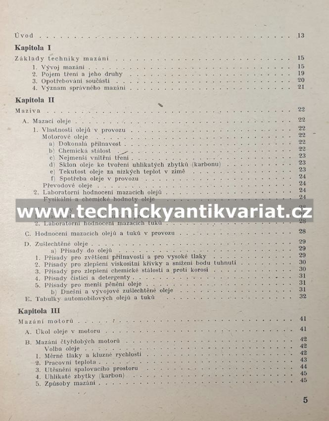 Mazání motorových vozidel a používaná paliva - Josef Hermach (1958)