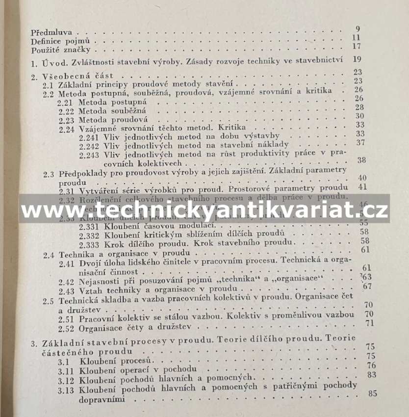 Zásady proudového stavění - Jiří Nezval (1958)