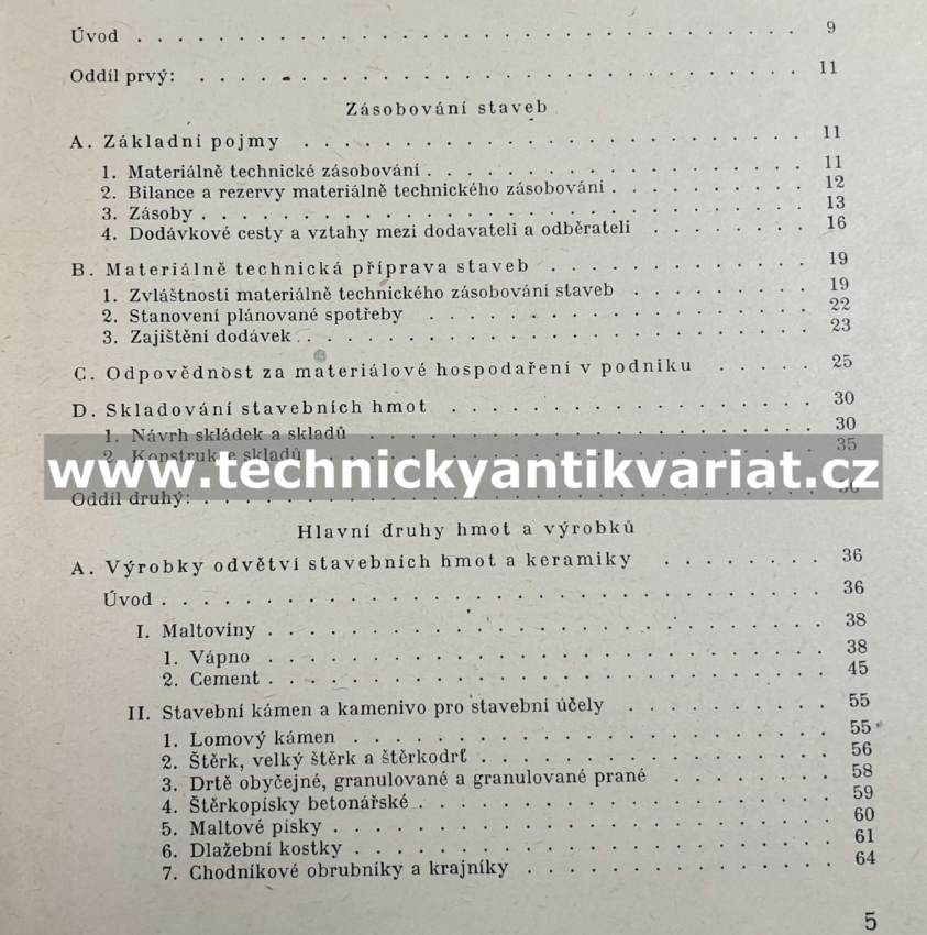 Stavební hmoty v praxi - Haas, Srnka (1962)