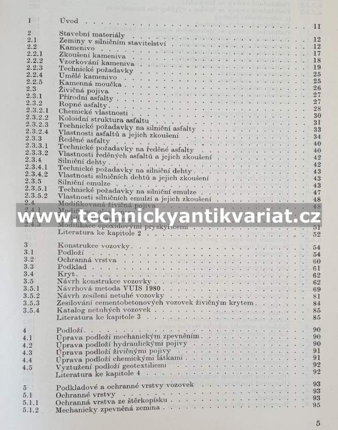 Živičné vozovky - Bohumil Klobouček (1988)