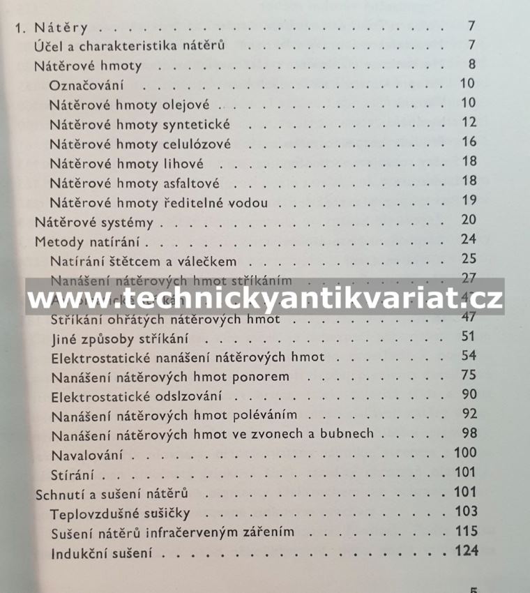 Příručka pro povrchové úpravy 3.Organické povlaky - Trojánek (1964)