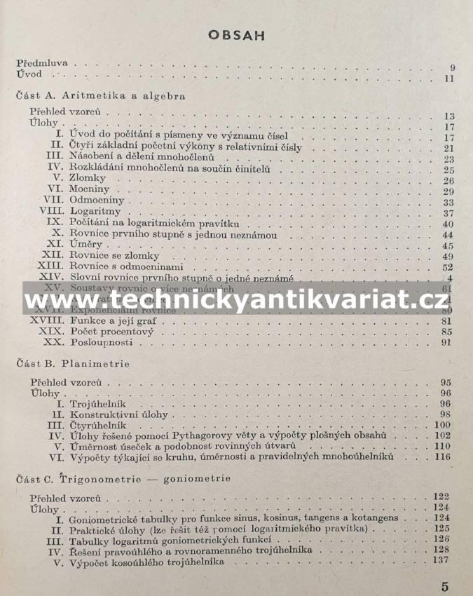 Sbírka matematických úloh ze stavebnictví - Otto, Woyna-Pantschenko (1960)