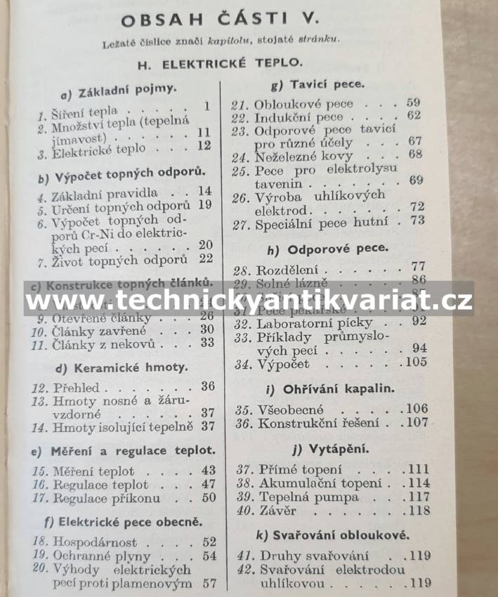 Elektrotechnika, díl V. (1943)