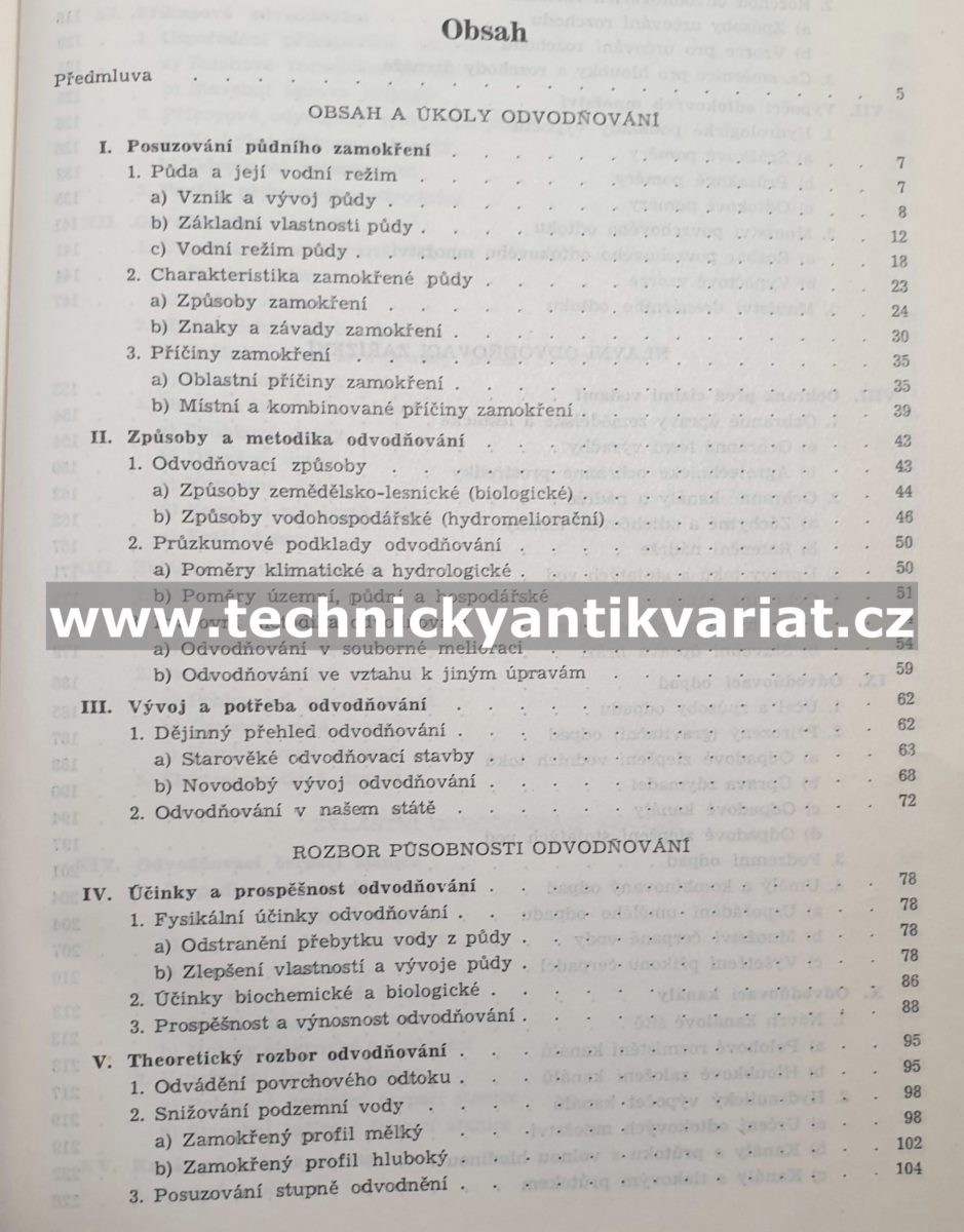 Odvodňování půdy - Karel Jůva (1957)