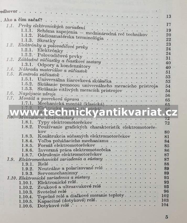 Amatérské elektronické modely - Janusz Wojciechowski (1975)