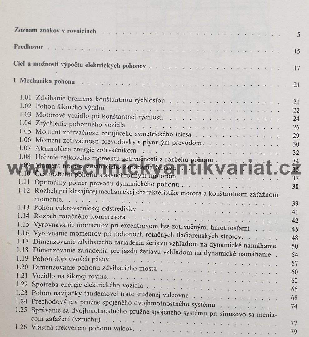 Elektrické pohony úlohy a riešenia - Fritz Kummel (1989)